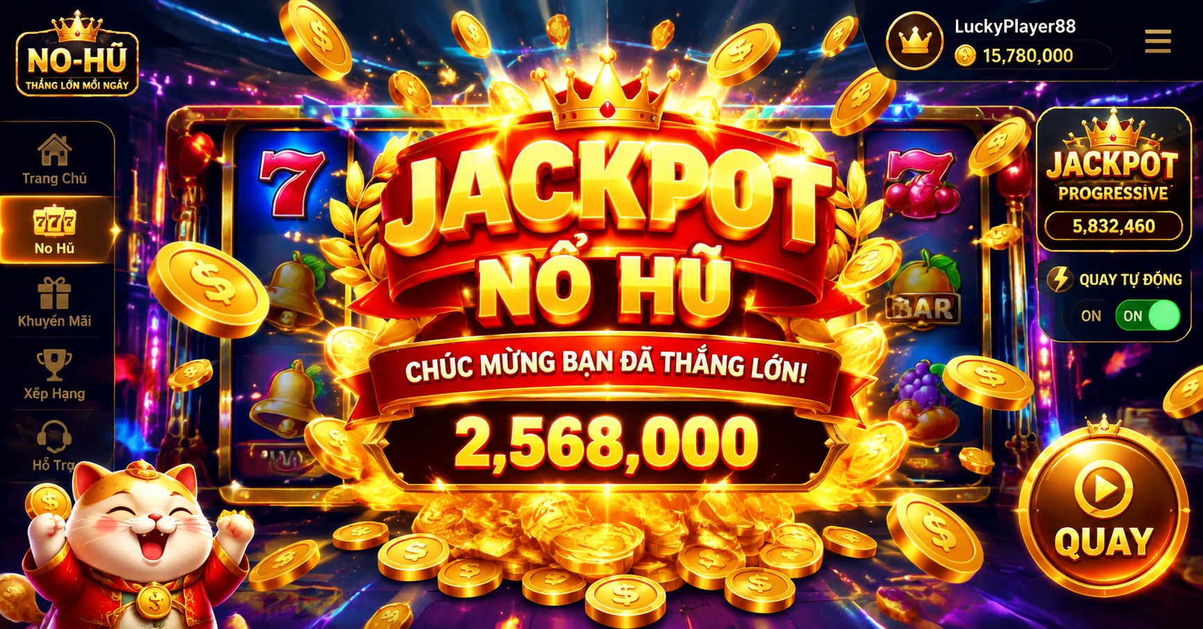 Game hay nổ hũ lớn: Trải nghiệm đỉnh cao với cơ hội trúng thưởng khủng - image 2