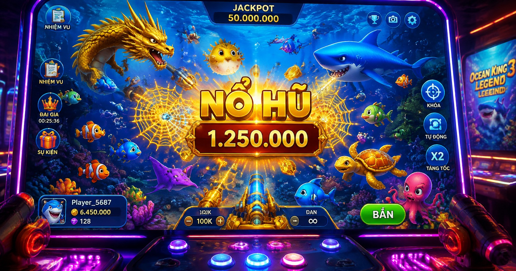 Khám Phá nổ hủ app: Trải Nghiệm Đỉnh Cao Của Game Bắn Cá - image 1